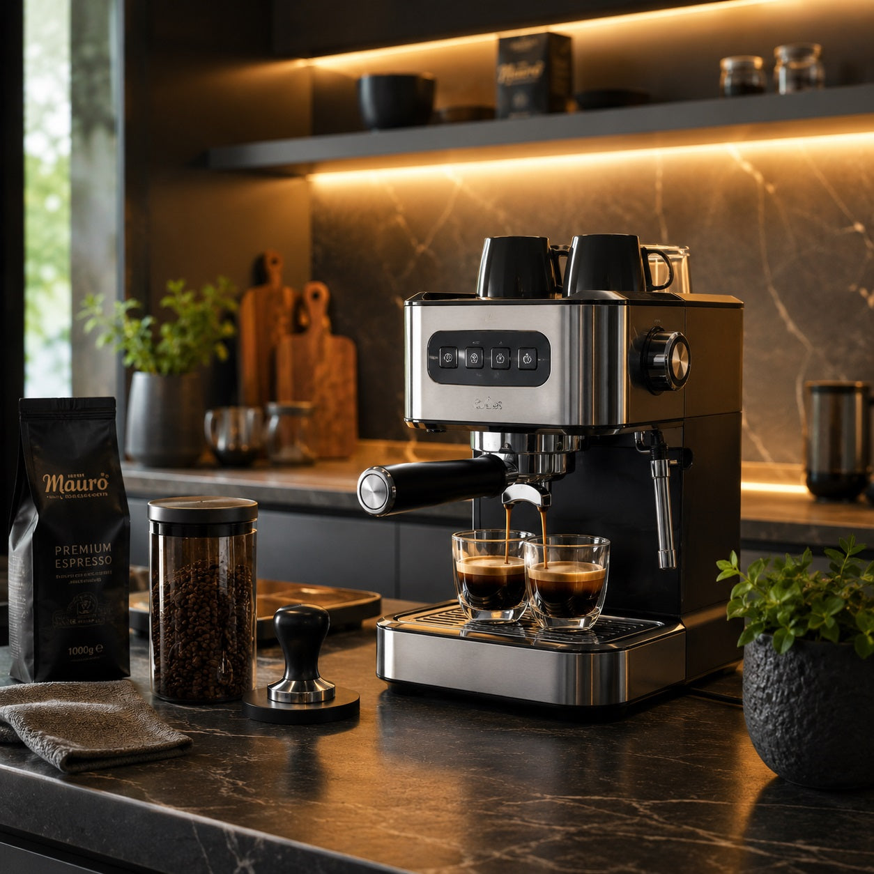 Espresso Maschine mit frischem Espresso – Ratgeber zu Technik, Siebträgern und Barista-Wissen für Zuhause.