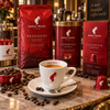 Julius Meinl Kaffee mit Kaffeebohnen, Espresso und Wiener Kaffeespezialität