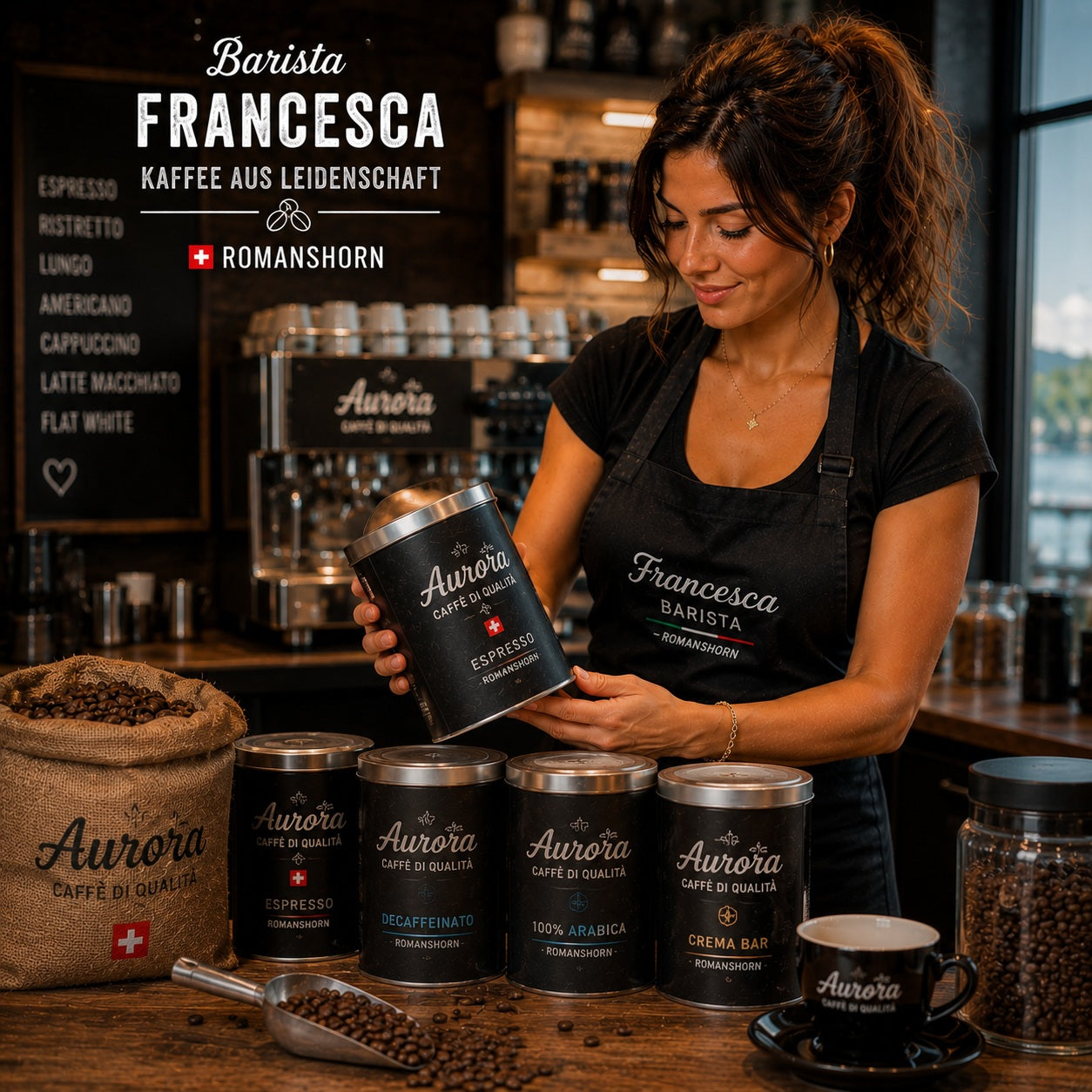 Luftdichte Kaffee Dose mit frischen Kaffeebohnen – optimaler Aromaschutz für langanhaltenden Kaffeegenuss.