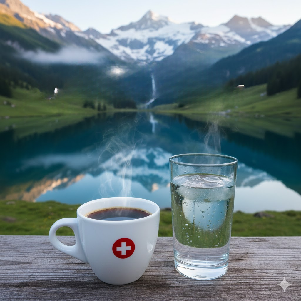 Verkalkte Kaffeemaschine in der Schweiz: Einfluss von Wasserhärte und Kalk auf Kaffeegeschmack und Extraktion.