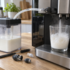 Milchaufschäumer einer Kaffeemaschine erzeugt keinen Milchschaum