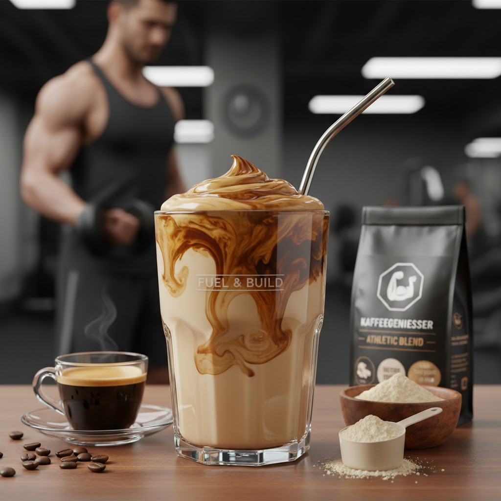 Protein Coffee mit Espresso und Whey – Proffee für Muskelaufbau im Schweizer Fitnesskontext
