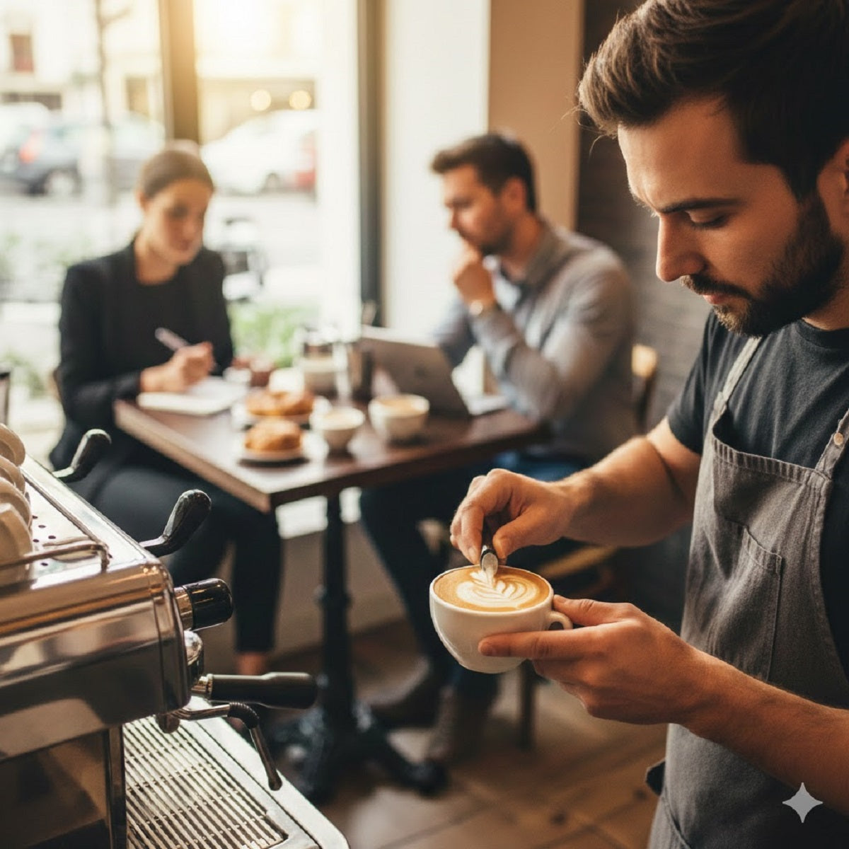 Barista-Test im Restaurant Schweiz – Espresso mit stabiler Crema und professioneller Extraktion