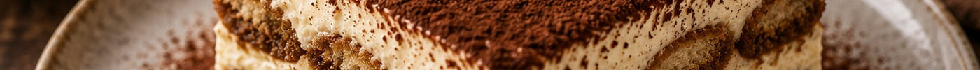 Original Tiramisu mit Mascarpone, Espresso und Kakao – italienisches Dessert nach traditionellem Rezept.