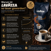 Lavazza Kaffeebohnen mit Preisetikett – steigende Rohkaffeepreise, Ernteausfälle und höhere Transportkosten