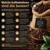 Hochwertige Kaffeebohnen in Nahaufnahme – Qualitätsmerkmale, Röstung und Unterschiede guter Kaffeebohnen