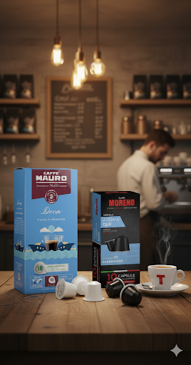 Caffè Mauro Deca vs. Caffè Moreno Deka – Entkoffeinierte Kapseln Test