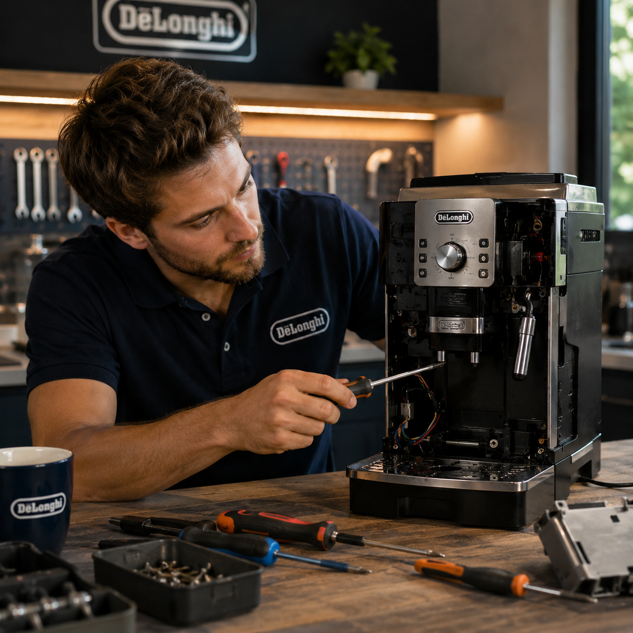 De'Longhi Kaffeemaschine mit Fehleranzeige – häufige Probleme, Wartung und Lösungen einfach erklärt