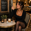Espresso mit Vanilleeis als original Affogato – italienisches Dessert mit heissem Espresso und cremigem Eis.