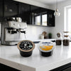 Lavazza BLUE Crema Dolce und ¡TIERRA! Espresso Kapseln im Barista-Test mit Crema- und Aromavergleich.