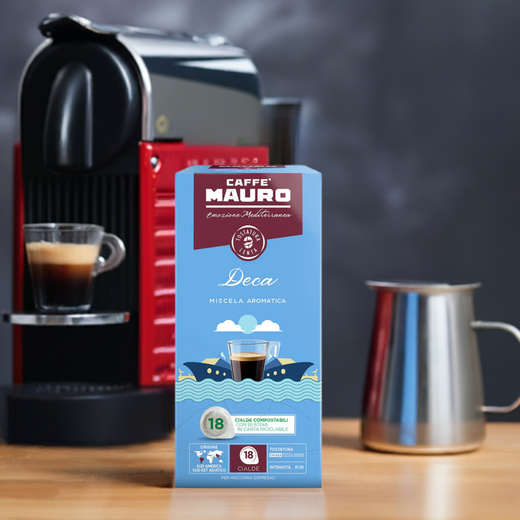 Unterschied: Caffè Mauro Original vs. Decaf Kapseln – Volles Espresso-Aroma und Koffein-Check für Kapselmaschinen bei kaffeegeniesser.ch