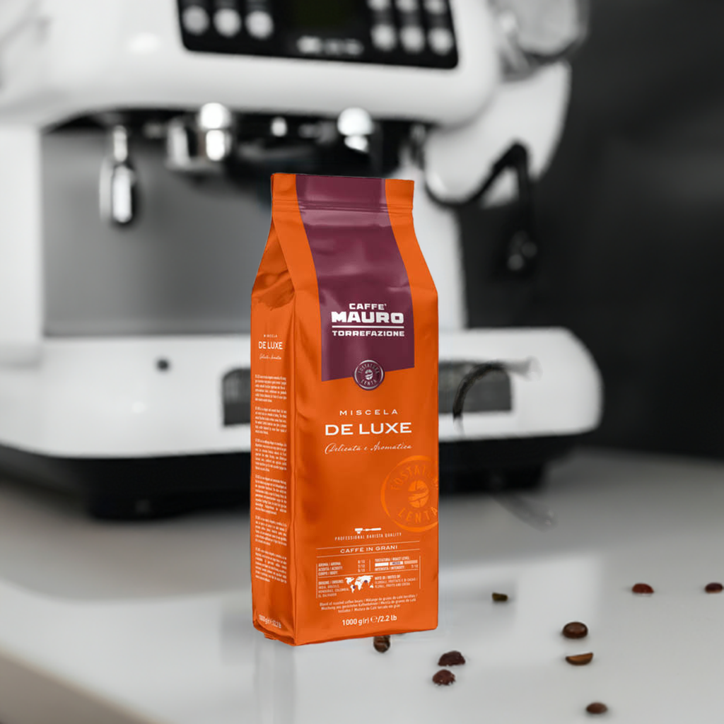 Caffè Mauro De Luxe – in der Schweiz Kaffeebohnen kaufen bei kaffeegeniesser.ch 