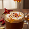 Swizy Espresso mit Chili – trigeminale Schärfe, stabile Crema und dunkle Röstung im Siebträger.