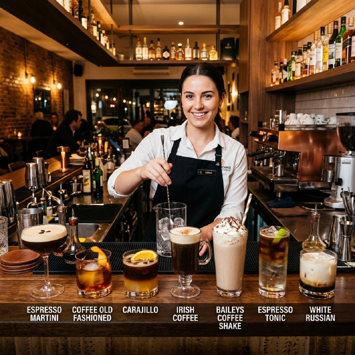 Kaffee Cocktail zubereitung und Rezept für Schweizer Kunden