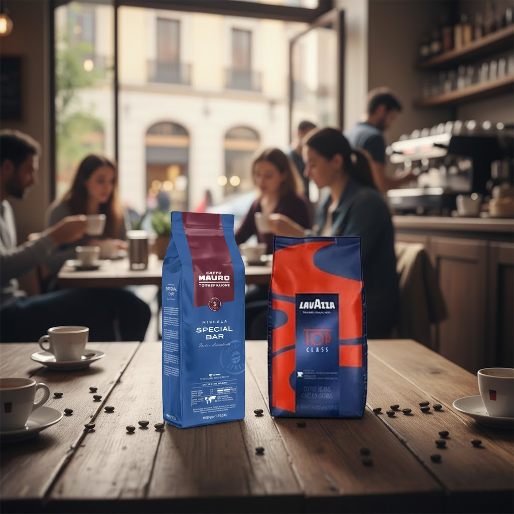 Vergleich - Lavazza Top Class vs. Caffè Mauro Special Bar kaffeegeniesser.ch Espresso Cappuccino