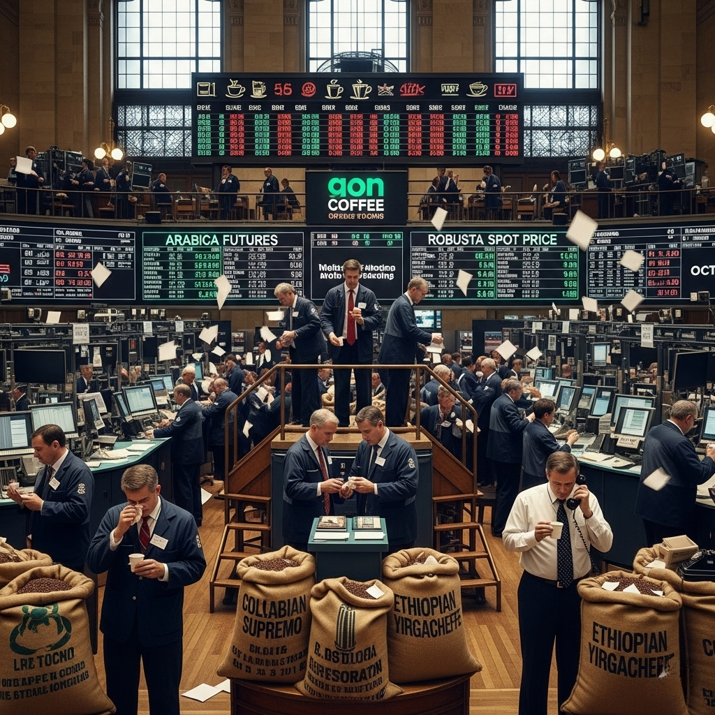 Kaffeehandel an der Börse Kaffeegeniesser.ch Espresso Kaffeemagazin