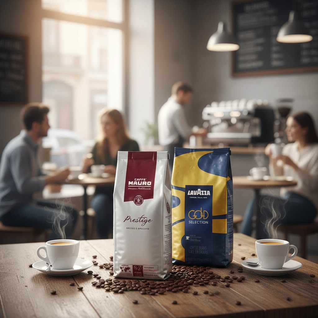 Vergleich - Caffè Mauro Prestige vs. Lavazza Gold Selection kaffeegeniesser.ch Espresso