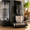 Kaffeemaschine ohne Wasserdurchfluss mit geöffneter Wasserzufuhr bei der Fehlersuche