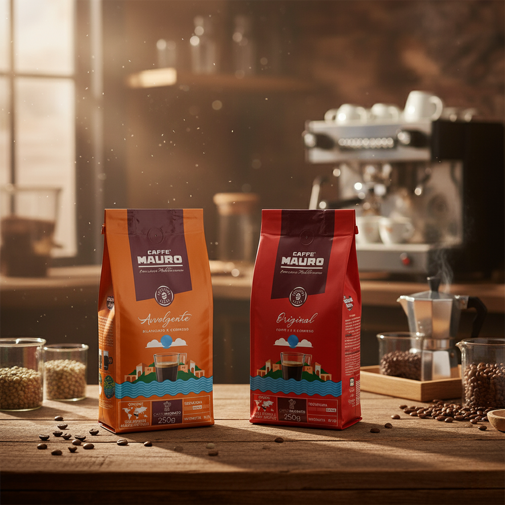 Vergleich: Caffè Mauro Avvolgente gemahlen vs. Ganze Bohnen – Der Check für Aroma, Frische und Handhabung bei kaffeegeniesser.ch
