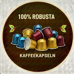 Kaffeekapseln 100 Prozent Robusta kaufen - Schweizer Onlineshop kaffeegeniesser.ch