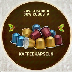 Kaffeekapseln Mischung 70/30 - online in der Schweiz kaufen kaffeegeniesser.ch