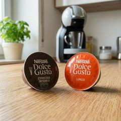 Dolce Gusto Kaffeekapseln für Espresso und Lungo – Kollektion für Schweizer Haushalte.