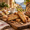 Italienisches Gebäck und Biscotti
