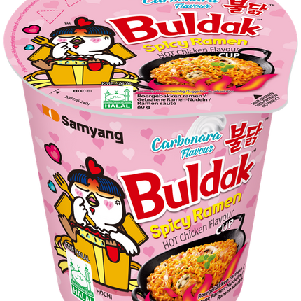 Buldak Hot Chicken Ramen Carbonara Cup 80g