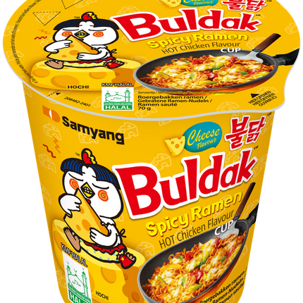 Buldak Hot Chicken Ramen Cheese Cup 70g