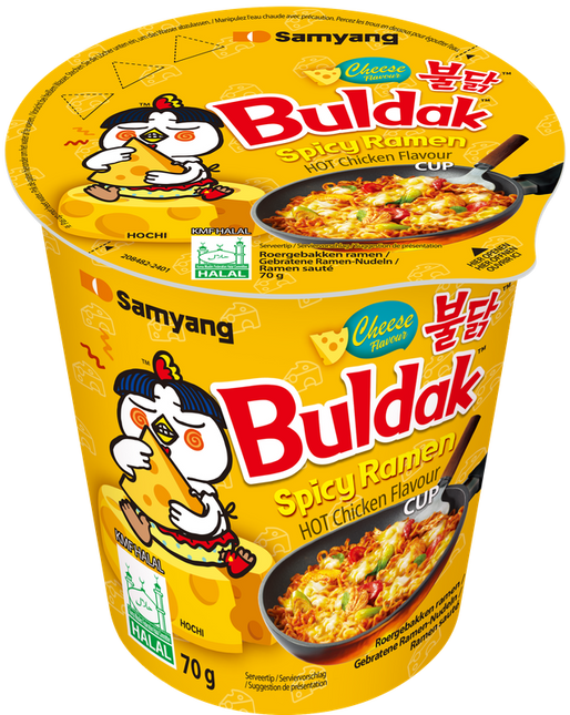 Buldak Hot Chicken Ramen Cheese Cup 70g