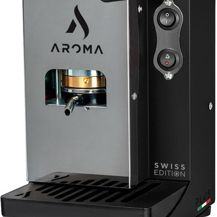 Padsystem Kaffeemaschine Aroma Plus Basic Swiss Edition - black - Kaffeegeniesser.ch