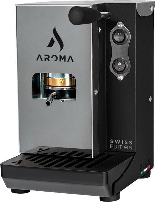 Padsystem Kaffeemaschine Aroma Plus Basic Swiss Edition - black - Kaffeegeniesser.ch