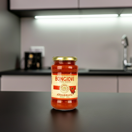 Original Bongiovi Arrabbiata Tomatensauce mit feuriger Chili-Schärfe