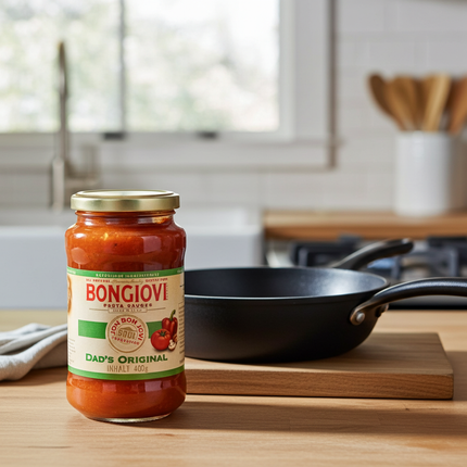Bongiovi Original Tomatensauce für Pasta, Pizza und italienische Gerichte