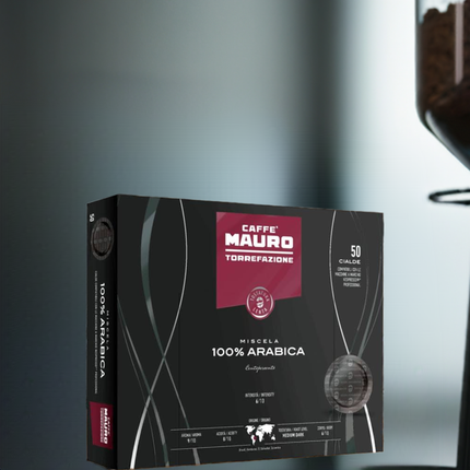 Caffè Mauro CENTOPERCENTO – 50 Kapseln - Kaffeegeniesser 