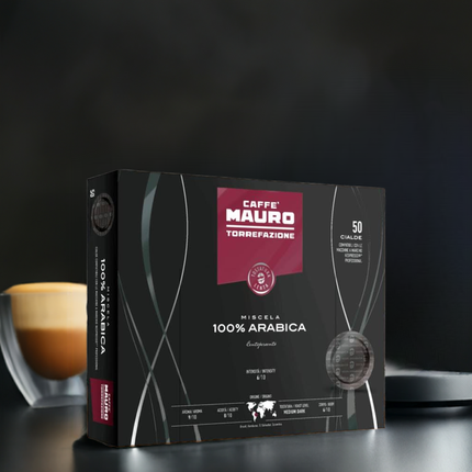 Caffè Mauro CENTOPERCENTO – 50 Kapseln - Kaffeegeniesser 