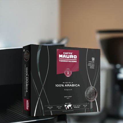 Caffè Mauro CENTOPERCENTO – 50 Kapseln - Kaffeegeniesser 