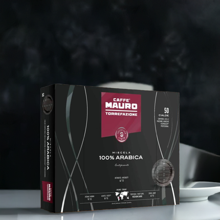 Caffè Mauro CENTOPERCENTO – 50 Kapseln - Kaffeegeniesser 