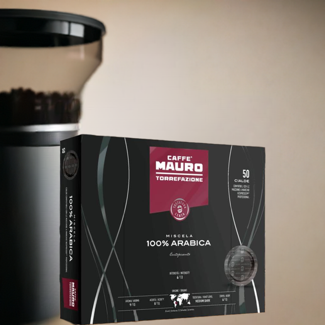 Caffè Mauro CENTOPERCENTO – 50 Kapseln - Kaffeegeniesser 