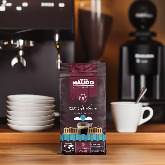 Caffè Mauro 100% Arabica Gemahlen 250gr Kaffeegeniesser.ch