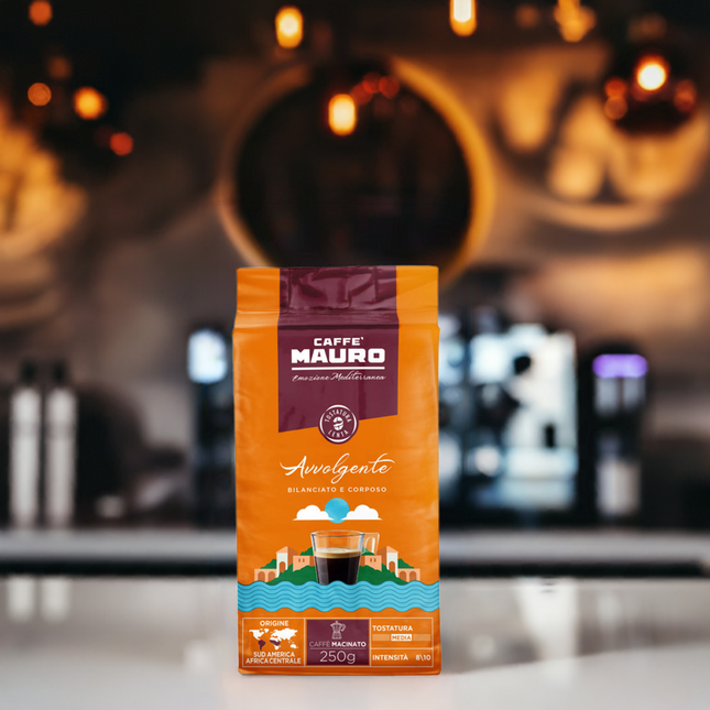 Caffè Mauro Avvolgente Gemahlen – 250g Kaffeegeniesser.ch