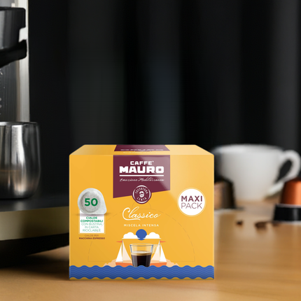 Caffè Mauro CLASSICO Miscela Intensa Pads 50 Stk. Kaffeegeniesser.ch