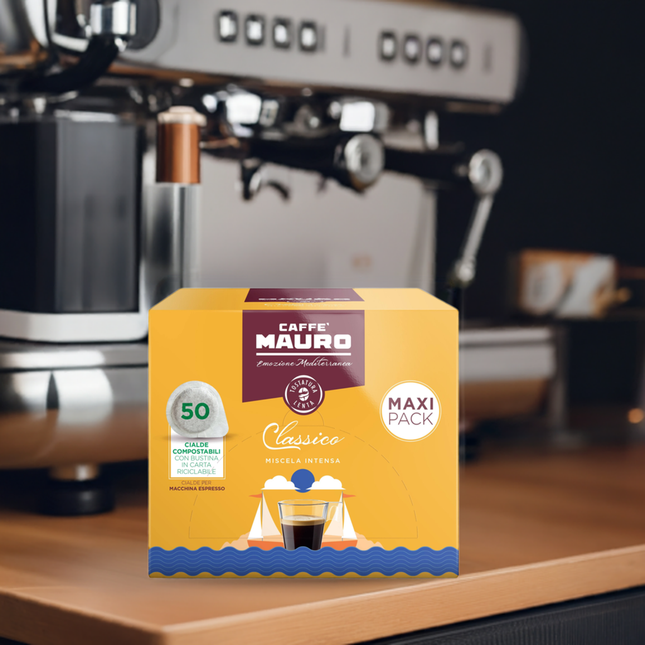 Caffè Mauro CLASSICO Miscela Intensa Pads 50 Stk. Kaffeegeniesser.ch