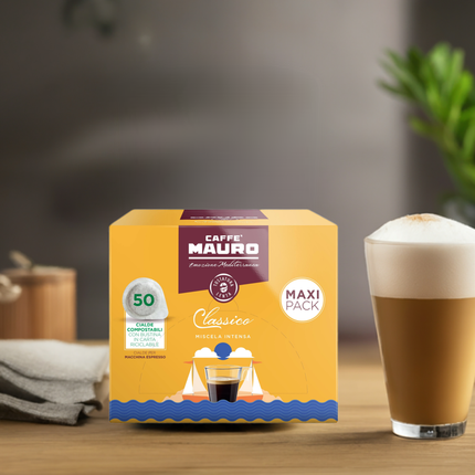 Caffè Mauro CLASSICO Miscela Intensa Pads 50 Stk. Kaffeegeniesser.ch