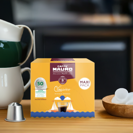 Caffè Mauro CLASSICO Miscela Intensa Pads 50 Stk. Kaffeegeniesser.ch
