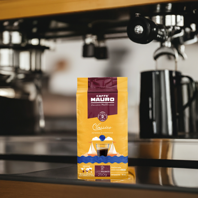 Caffè Mauro Classico Pack gemahlen 250gr Kaffeegeniesser.ch