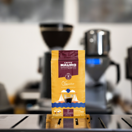 Caffè Mauro Classico Pack gemahlen 250gr Kaffeegeniesser.ch