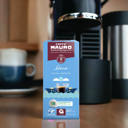 Caffè Mauro Deca Kapseln Nespresso© Kompatibel - Kaffeegeniesser 