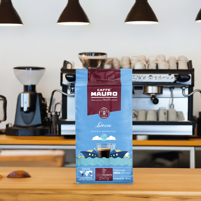 Caffè Mauro Deca Pack gemahlen 250gr Kaffeegeniesser.ch