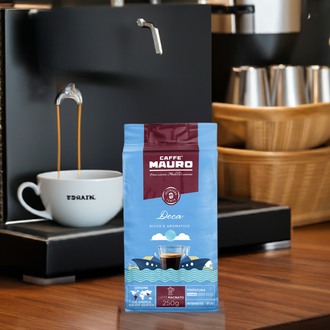 Caffè Mauro Deca Pack gemahlen 250gr Kaffeegeniesser.ch